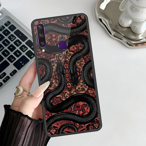 Huawei Y6p Cover - Onaton Persian Rugs Series 3 - HQ Ultra Shine Premium Infinity Glass Soft Silicon Borders Case
