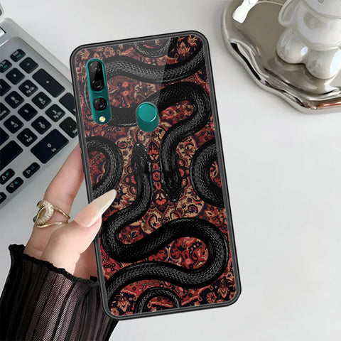 Huawei Y9 Prime 2019 Cover - Onaton Persian Rugs Series 3 - HQ Ultra Shine Premium Infinity Glass Soft Silicon Borders Case