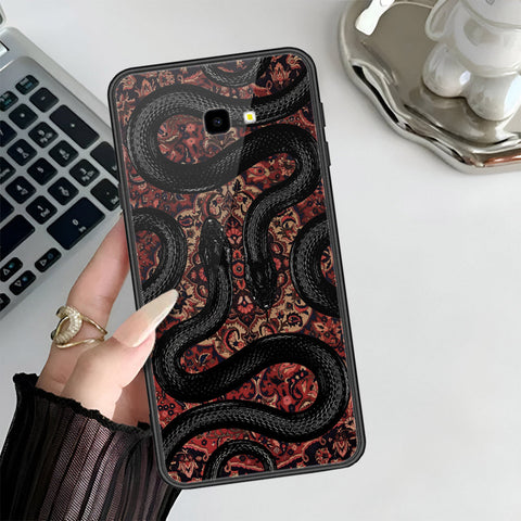 Samsung Galaxy J4 Plus Cover - Onaton Persian Rugs Series 3 - HQ Ultra Shine Premium Infinity Glass Soft Silicon Borders Case