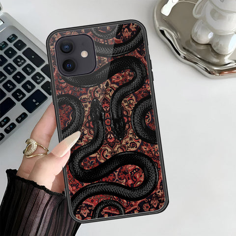 iPhone 12 Mini Cover - Onation Persian Rugs Series 3 - HQ Ultra Shine Premium Infinity Glass Soft Silicon Borders Case