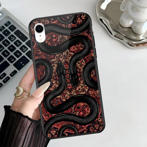 iPhone XR - Onation Persian Rugs Series 3 - HQ Ultra Shine Premium Infinity Glass Soft Silicon Borders Case
