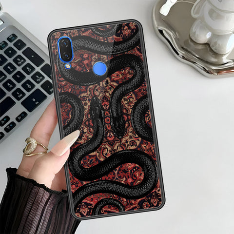 Huawei Nova 3i  Cover - Onaton Persian Rugs Series 3 - HQ Ultra Shine Premium Infinity Glass Soft Silicon Borders Case