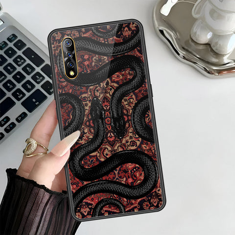 vivo iQOO Neo Cover - Onation Persian Rugs Series 3 - HQ Ultra Shine Premium Infinity Glass Soft Silicon Borders Case