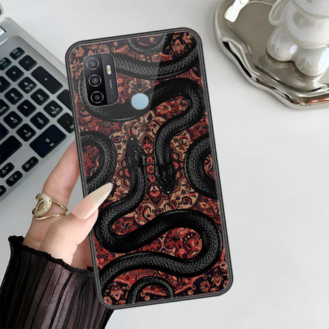 Oppo A53s Cover - Onation Persian Rugs Series 3 - HQ Ultra Shine Premium Infinity Glass Soft Silicon Borders Case