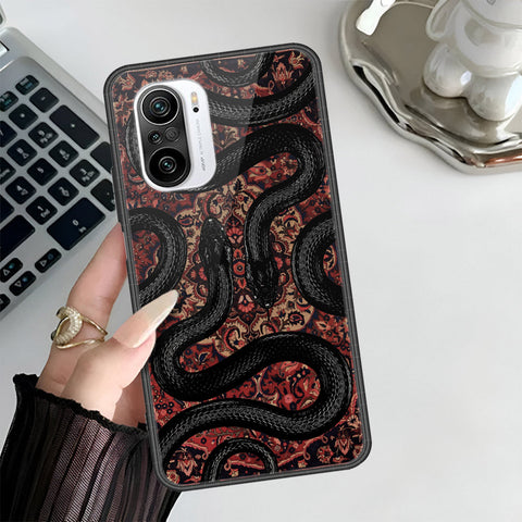 Xiaomi Redmi K40 Pro Cover - Onation Persian Rugs Series 3 - HQ Ultra Shine Premium Infinity Glass Soft Silicon Borders Case