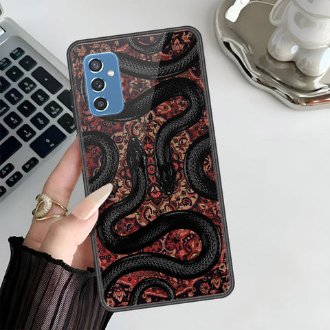 Samsung Galaxy M52 5G Cover - Onation Persian Rugs Series 3 - HQ Ultra Shine Premium Infinity Glass Soft Silicon Borders Case