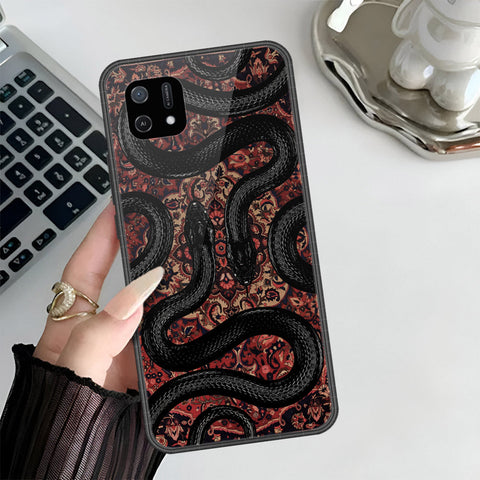 Oppo A16e Cover - Onation Persian Rugs Series 3 - HQ Ultra Shine Premium Infinity Glass Soft Silicon Borders Case