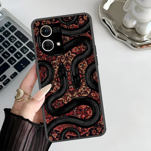 Oppo Reno 7 4G Cover - Onation Persian Rugs Series 3 - HQ Ultra Shine Premium Infinity Glass Soft Silicon Borders Case