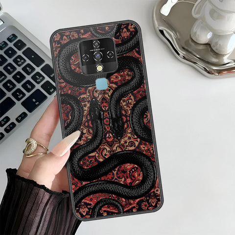 Tecno Camon 16 SE Cover - Onation Persian Rugs Series 3 - HQ Ultra Shine Premium Infinity Glass Soft Silicon Borders Case