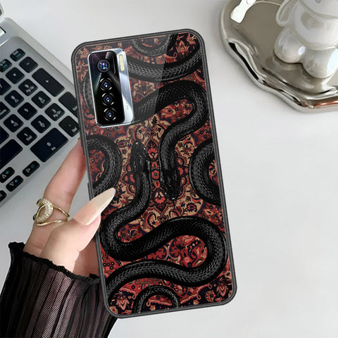 Tecno Camon 17 Pro Cover - Onation Persian Rugs Series 3 - HQ Ultra Shine Premium Infinity Glass Soft Silicon Borders Case