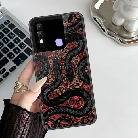 Tecno Spark 8 Cover - Onation Persian Rugs Series 3 - HQ Ultra Shine Premium Infinity Glass Soft Silicon Borders Case