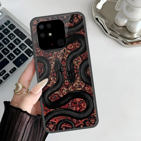 Xiaomi Redmi 10A Cover - Onation Persian Rugs Series 3 - HQ Ultra Shine Premium Infinity Glass Soft Silicon Borders Case