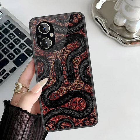 Oppo Reno8 Lite Cover - Onation Persian Rugs Series 3 - HQ Ultra Shine Premium Infinity Glass Soft Silicon Borders Case