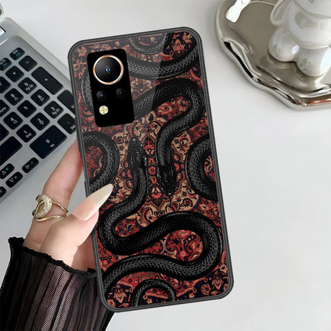 Infinix Note 12 Cover - Onation Persian Rugs Series 3 - HQ Ultra Shine Premium Infinity Glass Soft Silicon Borders Case