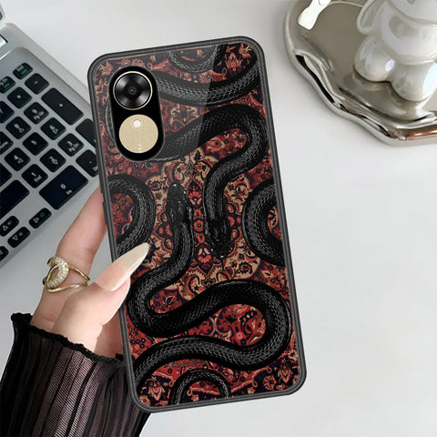 Oppo A17k Cover - Onation Persian Rugs Series 3 - HQ Ultra Shine Premium Infinity Glass Soft Silicon Borders Case