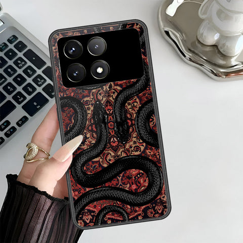 Xiaomi Poco F6 Pro Cover - Onation Persian Rugs Series 3 - HQ Ultra Shine Premium Infinity Glass Soft Silicon Borders Case