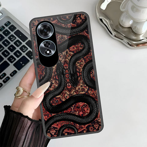 Oppo A60 Cover - Onation Persian Rugs Series 3 - HQ Ultra Shine Premium Infinity Glass Soft Silicon Borders Case