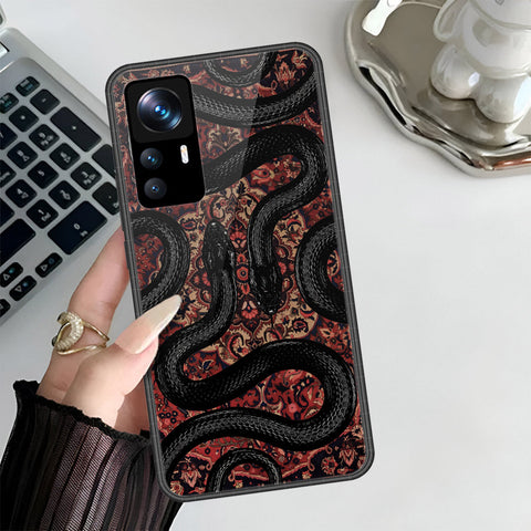 Xiaomi Redmi K50 Ultra Cover - Onation Persian Rugs Series 3 - HQ Ultra Shine Premium Infinity Glass Soft Silicon Borders Case