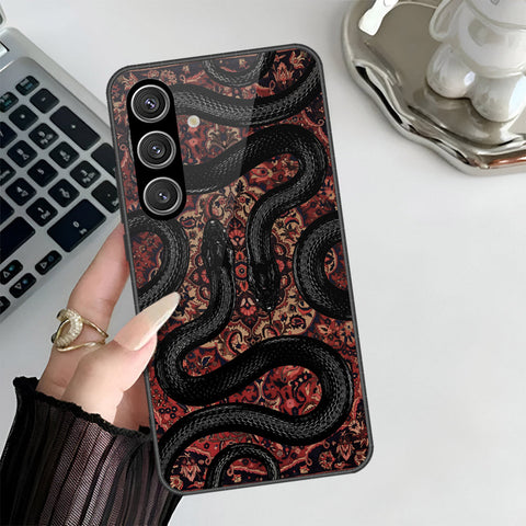 Samsung Galaxy S24 Plus Cover - Onation Persian Rugs Series 3 - HQ Ultra Shine Premium Infinity Glass Soft Silicon Borders Case