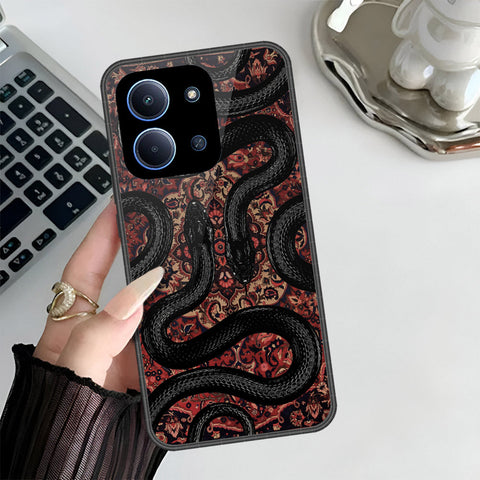 Xiaomi Poco C85 4G - Onation Persian Rugs Series 3 - HQ Ultra Shine Premium Infinity Glass Soft Silicon Borders Case
