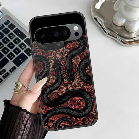 Google Pixel 10 Pro Cover - Onation Persian Rugs Series 3 - HQ Ultra Shine Premium Infinity Glass Soft Silicon Borders Case