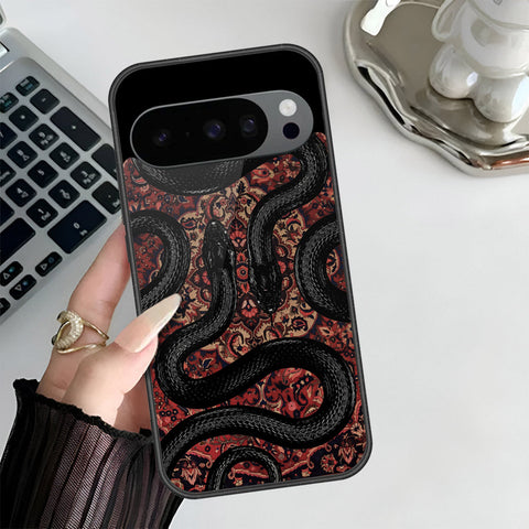 Google Pixel 9 Pro XL Cover - Onation Persian Rugs Series 3 - HQ Ultra Shine Premium Infinity Glass Soft Silicon Borders Case