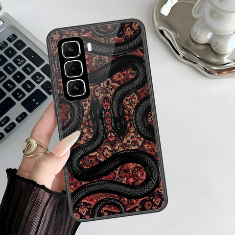 Infinix Hot 50 Pro Plus Cover - ONation Persian Rugs Series 3 - HQ Ultra Shine Premium Infinity Glass Soft Silicon Borders Case