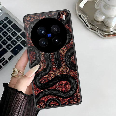 Vivo X200 Pro Cover - Onation Persian Rugs Series 3 - HQ Ultra Shine Premium Infinity Glass Soft Silicon Borders Case