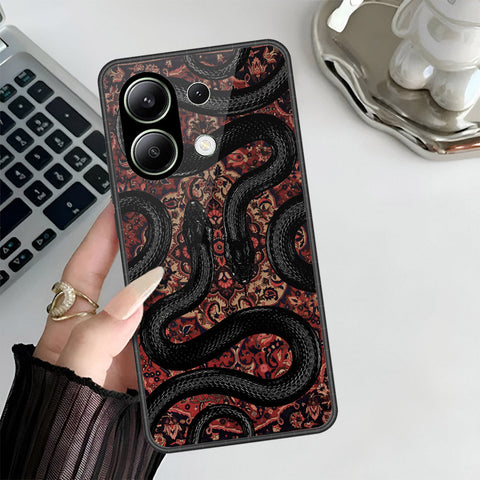 Xiaomi Redmi Note 13 Cover - Onation Persian Rugs Series 3 - HQ Ultra Shine Premium Infinity Glass Soft Silicon Borders Case