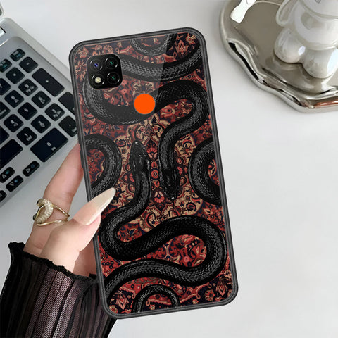 Xiaomi Poco C3 Cover - Onation Persian Rugs Series 3 - HQ Ultra Shine Premium Infinity Glass Soft Silicon Borders Case