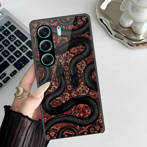 Tecno Camon 40 Pro Cover - ONation Persian Rugs Series 3 - HQ Ultra Shine Premium Infinity Glass Soft Silicon Borders Case