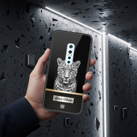 Vivo V17 Pro Cover - Alpha Signature Series - HQ Ultra Shine Premium Infinity Glass Soft Silicon Borders Case