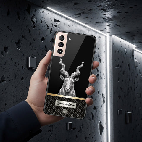 Samsung Galaxy S21 Plus 5G Cover - Alpha Signature Series - HQ Ultra Shine Premium Infinity Glass Soft Silicon Borders Case