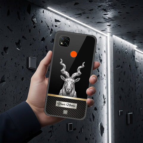 Xiaomi Redmi 9C Cover - Alpha Signature Series - HQ Ultra Shine Premium Infinity Glass Soft Silicon Borders Case