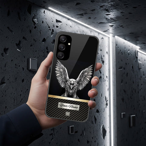 Samsung Galaxy A25 5G Cover - Alpha Signature Series - HQ Ultra Shine Premium Infinity Glass Soft Silicon Borders Case