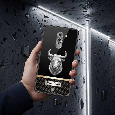 Huawei Honor 6X Cover - Alpha Signature Series - HQ Ultra Shine Premium Infinity Glass Soft Silicon Borders Case