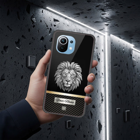 Xiaomi Mi 11 Cover - Alpha Signature Series - HQ Ultra Shine Premium Infinity Glass Soft Silicon Borders Case