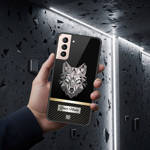 Samsung Galaxy S21 Plus 5G Cover - Alpha Signature Series - HQ Ultra Shine Premium Infinity Glass Soft Silicon Borders Case