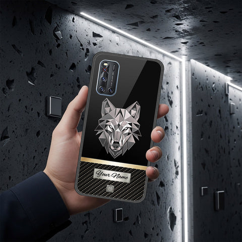 Vivo V19 Cover - Alpha Signature Series - HQ Ultra Shine Premium Infinity Glass Soft Silicon Borders Case