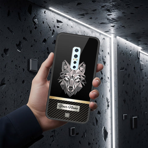 Vivo V17 Pro Cover - Alpha Signature Series - HQ Ultra Shine Premium Infinity Glass Soft Silicon Borders Case
