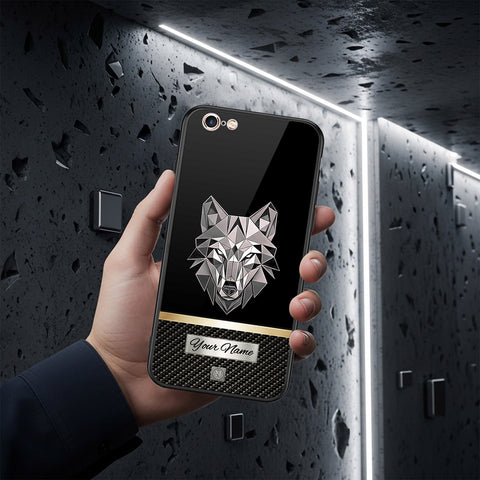 iPhone 6S / 6 Cover - Alpha Signature Series - HQ Ultra Shine Premium Infinity Glass Soft Silicon Borders Case