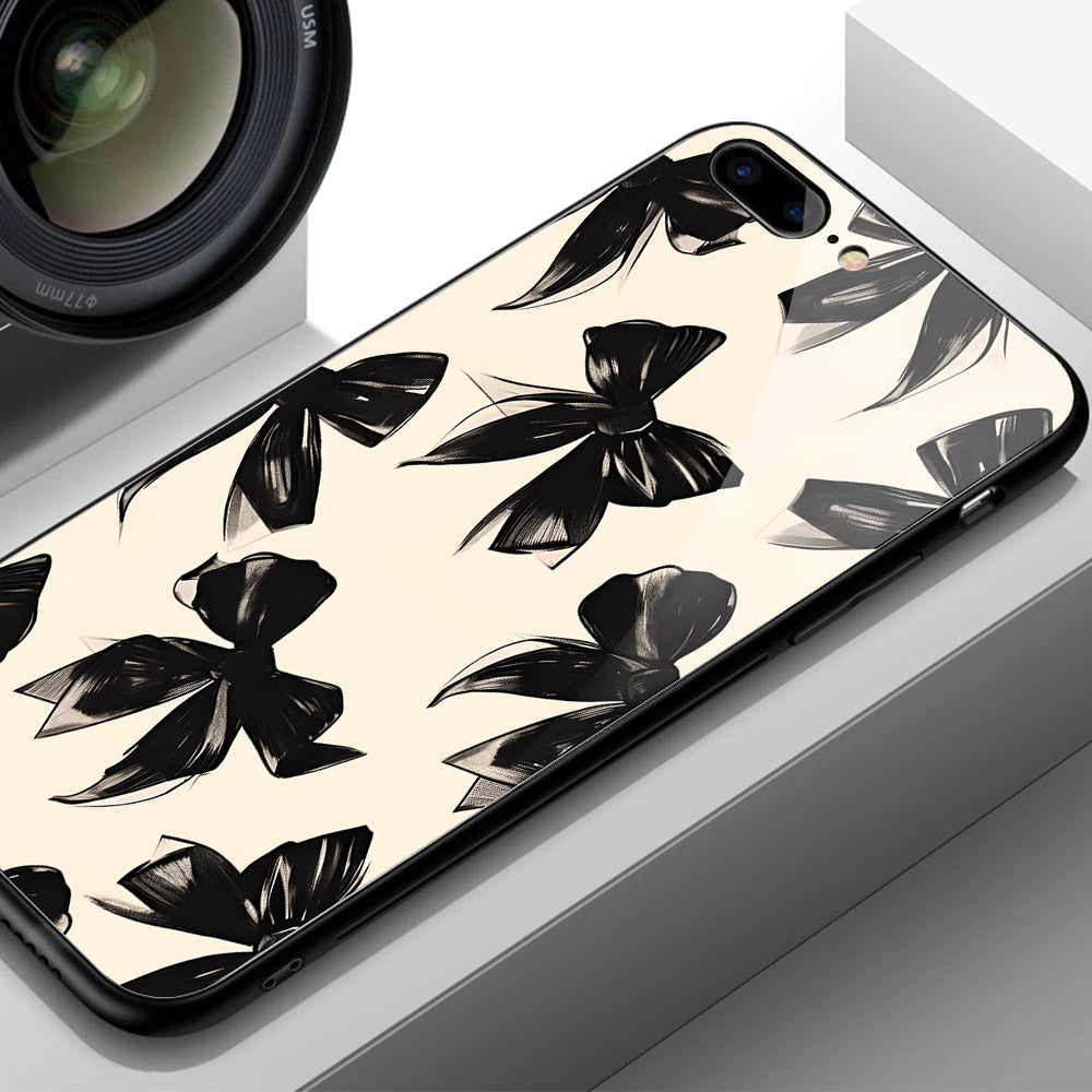 Xiaomi 14 Cover - ONation Bow Series - HQ Ultra Shine Premium Infinity Glass Soft Silicon Borders Case