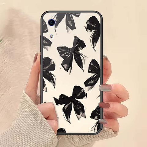 Huawei Honor 8A Cover - ONation Bow Series - HQ Ultra Shine Premium Infinity Glass Soft Silicon Borders Case