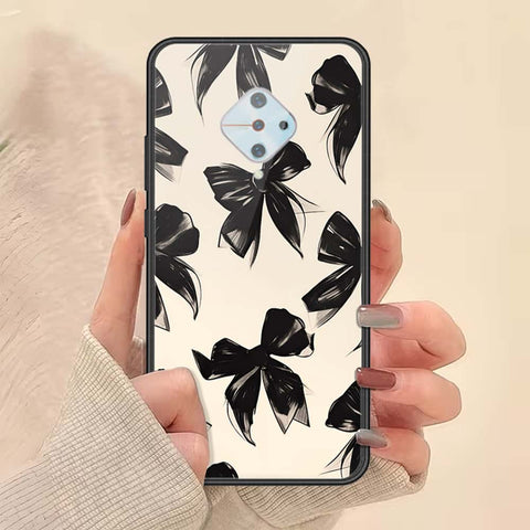 Vivo S1 Pro Cover - ONation Bow Series - HQ Ultra Shine Premium Infinity Glass Soft Silicon Borders Case