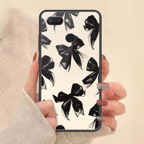 Xiaomi Mi 8 Lite Cover - ONation Bow Series - HQ Ultra Shine Premium Infinity Glass Soft Silicon Borders Case
