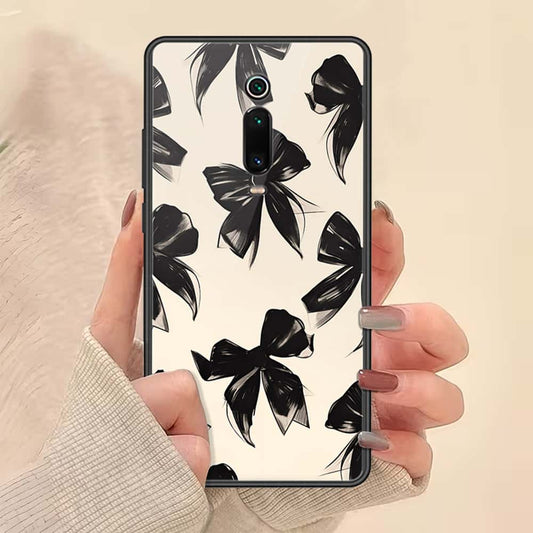 Xiaomi Mi 9T Pro Cover - ONation Bow Series - HQ Ultra Shine Premium Infinity Glass Soft Silicon Borders Case