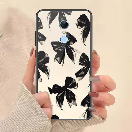 Xiaomi Redmi 5 Cover - ONation Bow Series - HQ Ultra Shine Premium Infinity Glass Soft Silicon Borders Case