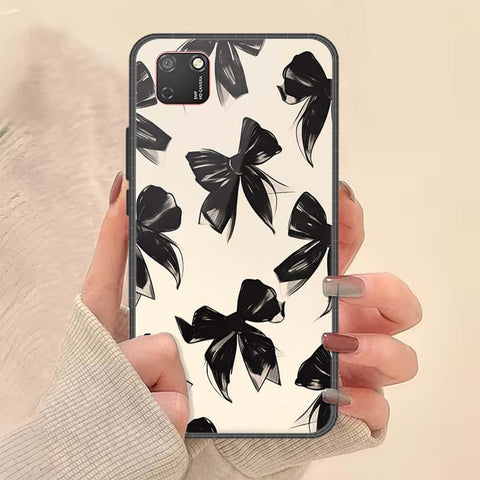 Honor 9S Cover - ONation Bow Series - HQ Ultra Shine Premium Infinity Glass Soft Silicon Borders Case
