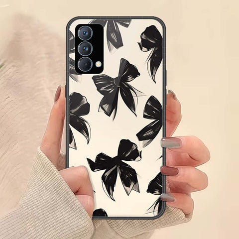 Realme GT Master Cover - ONation Bow Series - HQ Ultra Shine Premium Infinity Glass Soft Silicon Borders Case