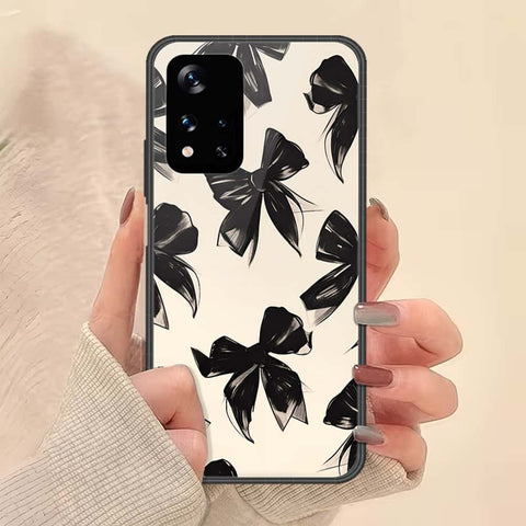 Xiaomi Poco M4 Pro 5G Cover - ONation Bow Series - HQ Ultra Shine Premium Infinity Glass Soft Silicon Borders Case